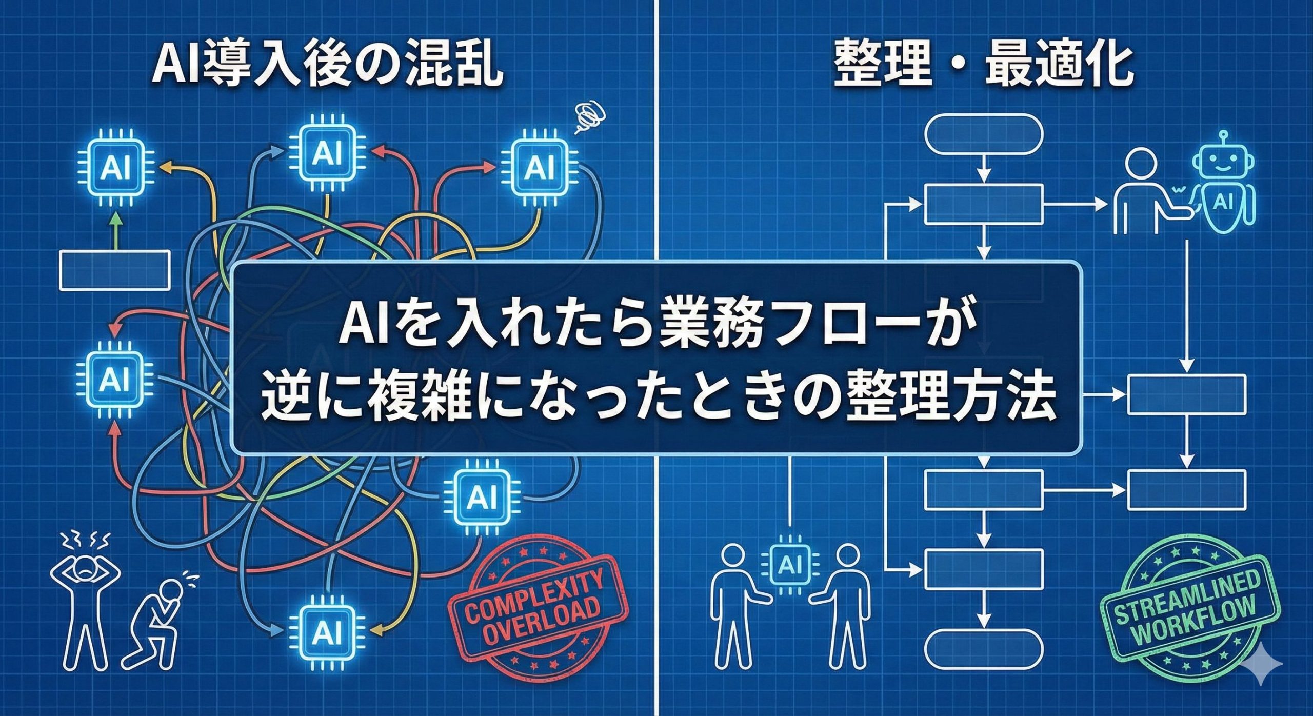 AIを入れたら業務フローが逆に複雑になったときの整理方法
